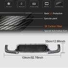 BMW 5. sērija F10/F11 2010–2016 Aizmugurējā bampera difuzors Carbon V4 (M5) foto 5