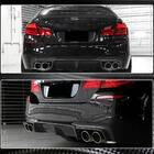 BMW 5. sērija F10/F11 2010–2016 Aizmugurējā bufera difuzors V4 (F10 M5, oglekļa šķiedra) foto 4