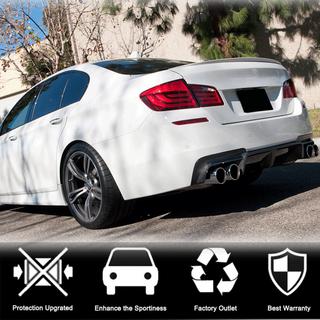 Aizmugurējā bufera difuzors V4 (F10 M5, oglekļa šķiedra) BMW 5. sērija F10/F11 2010–2016 foto 2