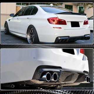 Aizmugurējā bufera difuzors V4 (F10 M5, oglekļa šķiedra) BMW 5. sērija F10/F11 2010–2016 foto 3