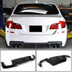 BMW 5. sērija F10/F11 2010–2016 Aizmugurējā bampera difuzors Carbon V7 (M5) foto 1
