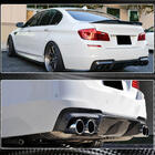 BMW 5. sērija F10/F11 2010–2016 Aizmugurējā bampera difuzors Carbon V7 (M5) foto 3