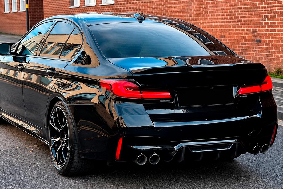 BMW 5. sērija G30/G31 2017–2023 Aizmugurējā bampera difuzors V1 (M5 F90, oglekļa šķiedra) Image