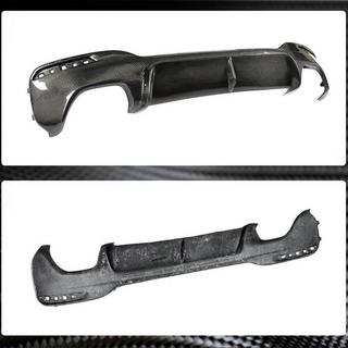 Aizmugurējā bampera difuzors V3 (M-Sport/M5 F90, oglekļa šķiedra) BMW 5. sērija G30/G31 2017–2023 foto 4
