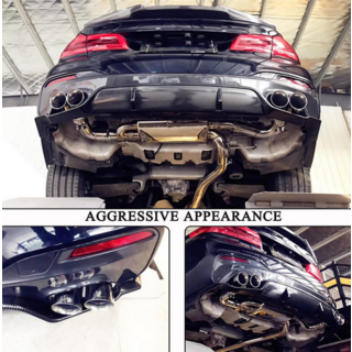 Aizmugurējā bampera difuzors V6 (M-Sport, oglekļa šķiedra) BMW 5. sērija G30/G31 2017–2023 foto 3