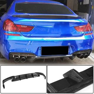 Aizmugurējā bufera difuzors V1 (M-Sport/M6, oglekļa šķiedra) BMW 6. sērija F12/F13/F06 2011–2018 foto 1