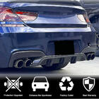 BMW 6. sērija F12/F13/F06 2011–2018 Aizmugurējā bampera difuzors, oglekļa šķiedra V2 (M-Sport) foto 2