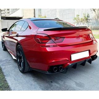 Aizmugurējā bufera difuzors V1 (M6, oglekļa šķiedra) BMW 6. sērija F12/F13/F06 2011–2018 foto 2