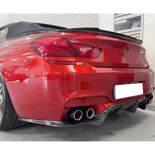 Aizmugurējā bufera difuzors V1 (M6, oglekļa šķiedra) BMW 6. sērija F12/F13/F06 2011–2018 foto 3