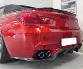 BMW 6. sērija F12/F13/F06 2011–2018 Aizmugurējā bufera difuzors FRP V2 (priekš M6) foto 3