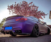 BMW 6. sērija F12/F13/F06 2011–2018 Aizmugurējā bufera difuzors FRP V2 (priekš M6) foto 7
