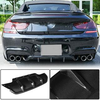 Aizmugurējā bampera difuzors V2 (M6, oglekļa šķiedra) BMW 6. sērija F12/F13/F06 2011–2018 foto 1