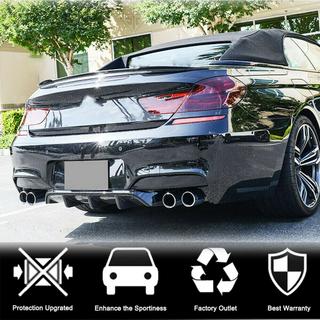 Aizmugurējā bampera difuzors V2 (M6, oglekļa šķiedra) BMW 6. sērija F12/F13/F06 2011–2018 foto 2