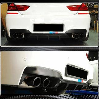 Aizmugurējā bampera difuzors V2 (M6, oglekļa šķiedra) BMW 6. sērija F12/F13/F06 2011–2018 foto 3