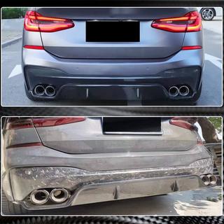 Aizmugurējā bufera difuzors V1 (M-Sport 2017-2020, Carbon) BMW 6. sērija G32 2017– foto 4