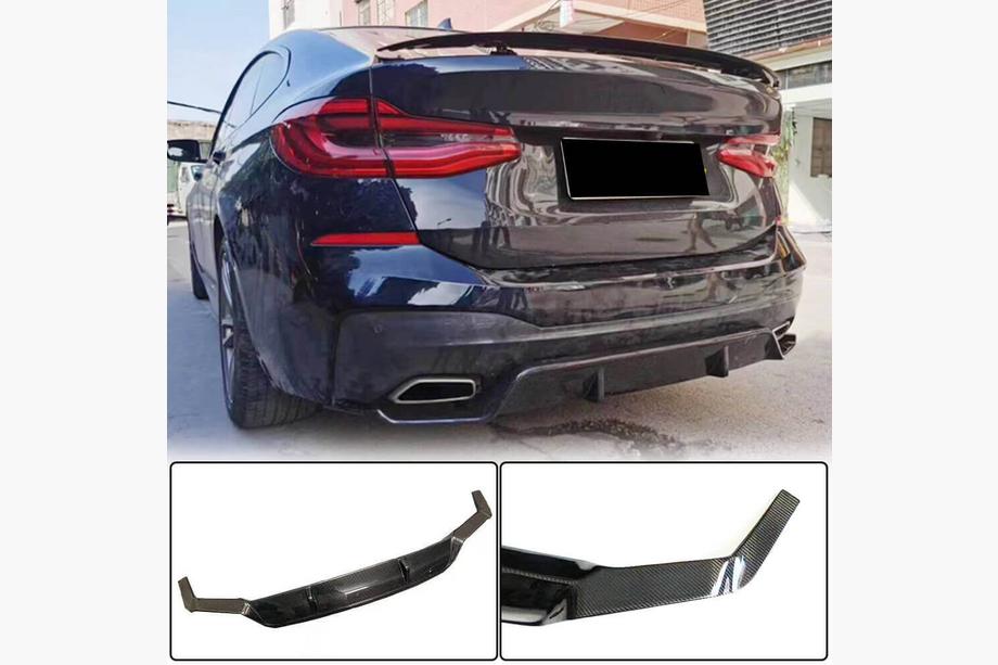 BMW 6. sērija G32 2017– Aizmugurējā bufera difuzors V1 (M-Sport 2017-2020, Carbon) Image