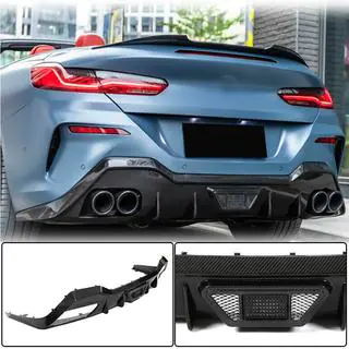 Aizmugurējā bampera difuzors V1 (G14/G15 M-Sport, oglekļa šķiedra) foto 1