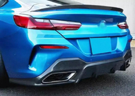 BMW 8. sērija G14/G15/G16 2018– Aizmugurējā bampera difuzors V2 (G16 M-Sport, karbons) foto 7