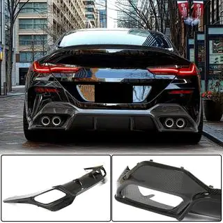Aizmugurējā bampera difuzors V2 (G16 M-Sport, karbons) foto 1