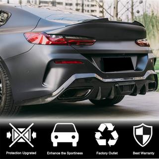 Aizmugurējā bufera difuzors V1 (G16 M-Sport, oglekļa šķiedra) BMW 8. sērija G14/G15/G16 2018– foto 3