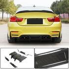 BMW 3. sērija F30/F31 2012–2019 Aizmugurējā bampera difuzors V1 (F80, oglekļa šķiedra) foto 1