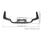 BMW 3. sērija F30/F31 2012–2019 Aizmugurējā bufera difuzors V2 (F80, karbons) foto 2