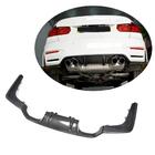 BMW 3. sērija F30/F31 2012–2019 Aizmugurējā bufera difuzors V2 (F80, karbons) foto 1