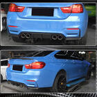BMW 3. sērija F30/F31 2012–2019 Aizmugurējā bampera difuzors V4 (F80, oglekļa šķiedra) foto 5