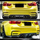 BMW 3. sērija F30/F31 2012–2019 V5 aizmugurējā bampera difuzors (F80, oglekļa šķiedra) foto 6