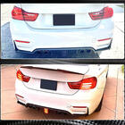BMW 3. sērija F30/F31 2012–2019 V12 aizmugurējā bampera difuzors (F80, karbons) foto 3