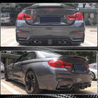 BMW 3. sērija F30/F31 2012–2019 V12 aizmugurējā bampera difuzors (F80, karbons) foto 4
