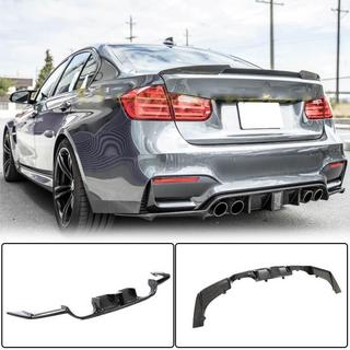 V12 aizmugurējā bampera difuzors (F80, karbons) BMW 3. sērija F30/F31 2012–2019 foto 1