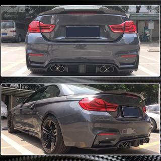 V12 aizmugurējā bampera difuzors (F80, karbons) BMW 3. sērija F30/F31 2012–2019 foto 4