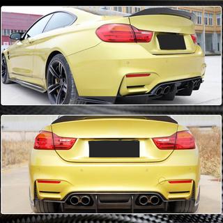 Aizmugurējā bampera difuzors V1 (F82/F83, oglekļa šķiedra) BMW 4 sērija F32/F33/F36 2012–2020 foto 3
