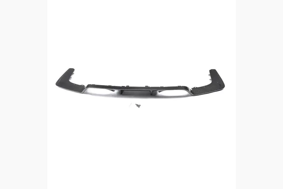 BMW 4 sērija F32/F33/F36 2012–2020 Aizmugurējā bufera difuzors V2 (F82/F83, oglekļa šķiedra) Foto 6