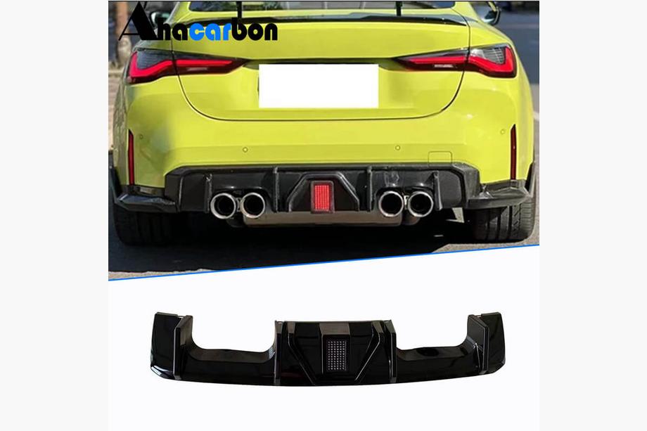 BMW 3. sērija G20/G21 2018– ABS V4 aizmugurējā bampera difuzors (G80) Image