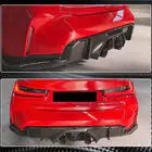 BMW 4. sērija G22/23/26 2020– Aizmugurējā bufera difuzors V2 (G82/G83, oglekļa šķiedra) foto 4