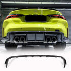 BMW 4. sērija G22/23/26 2020– Aizmugurējā bampera difuzors V3 (G82/G83, oglekļa šķiedra) foto 1