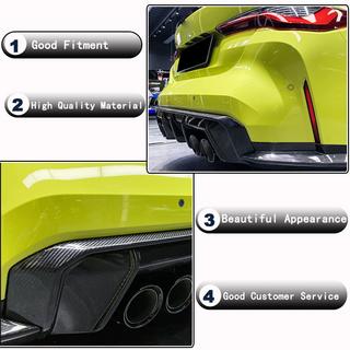 Aizmugurējā bampera difuzors V3 (G82/G83, oglekļa šķiedra) BMW 4. sērija G22/23/26 2020– foto 3