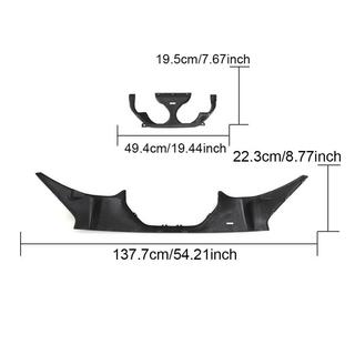 Aizmugurējā bampera difuzors V1 (G87, karbons) BMW 2. sērija G42 2021– foto 4