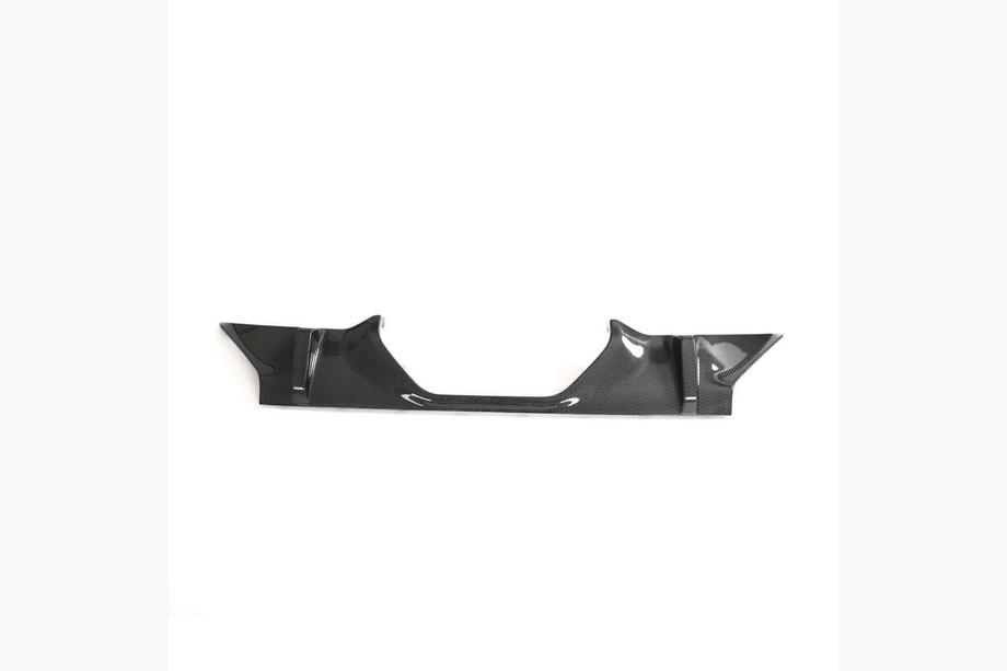 BMW 2. sērija G42 2021– Aizmugurējā bampera difuzors V1 (G87, karbons) Foto 8