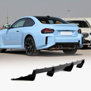 Aizmugurējā bufera difuzors V4 (G87, oglekļa šķiedra) BMW 2. sērija G42 2021– foto 1