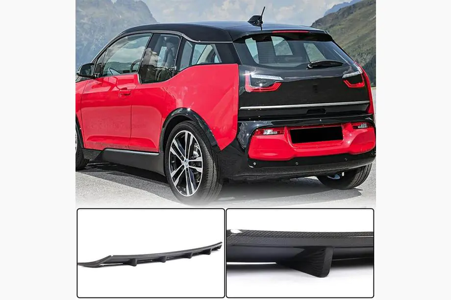 BMW I3 2013–2022 Aizmugurējā bufera difuzors (karbons) Image