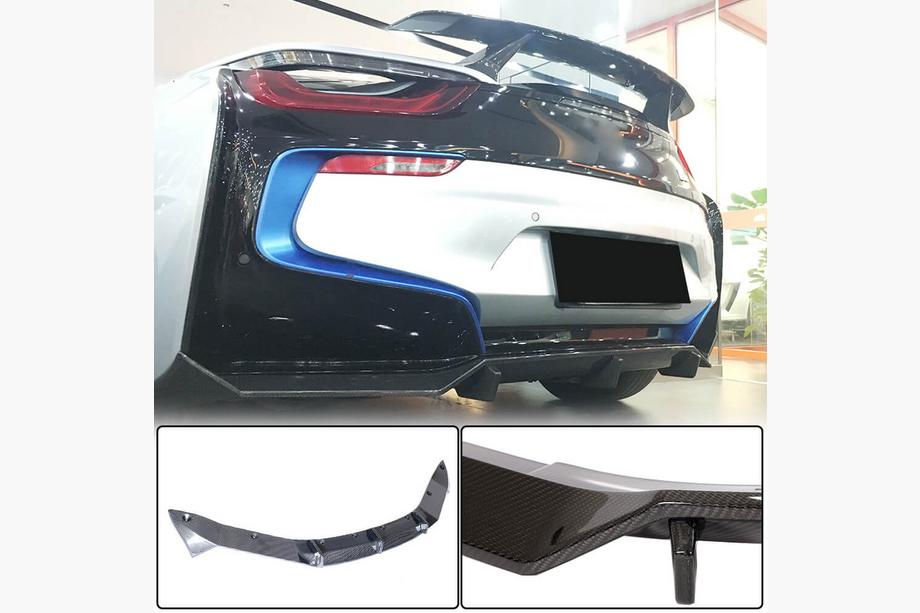 BMW I8 2014–2020 Aizmugurējā bufera difuzors (karbons) Image