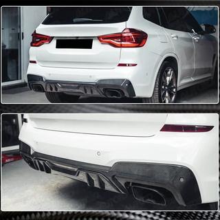 Aizmugurējā bampera difuzors (oriģinālajam M-Sport 2018-2021, oglekļa šķiedra) foto 3