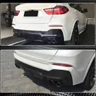 BMW X4 F26 2014–2018 Aizmugurējā bampera difuzors (M-Sport, oglekļa šķiedra) foto 4