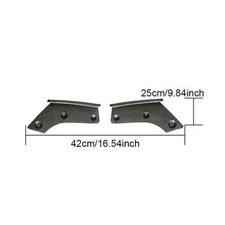 Aizmugurējā bampera difuzors V3 (M-Sport, oglekļa šķiedra) BMW X5 F15 2013–2018 foto 1