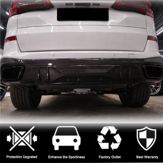 Aizmugurējā bampera difuzors V1 (2018-2022, īsts karbons) BMW X5 G05 2019–2026 foto 3