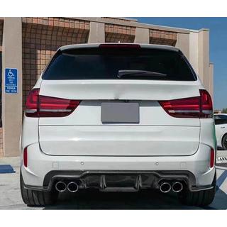 Aizmugurējā bampera difuzors V1 (F85, oglekļa šķiedra) BMW X5 F15 2013–2018 foto 3