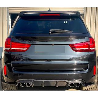 Aizmugurējā bampera difuzors V1 (F85, oglekļa šķiedra) BMW X5 F15 2013–2018 foto 4